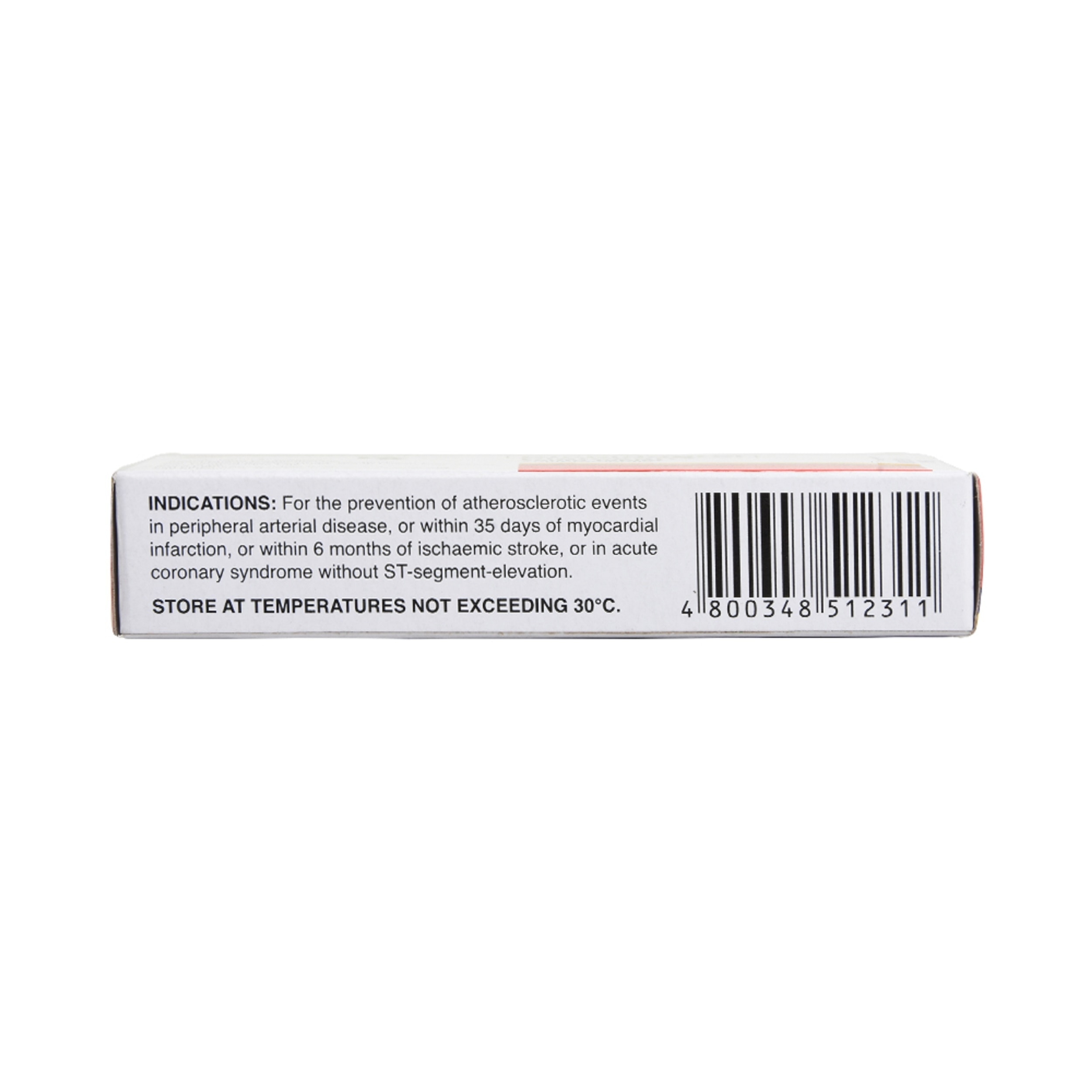 Clopidogrel bisulfate 75mg 1 Tablet [PRESCRIPTION REQUIRED]