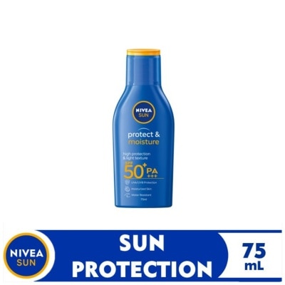 NIVEA Sun Protect & Moisture Lotion with SPF 50 75ml