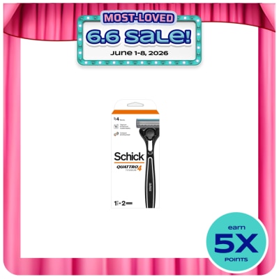 SCHICK - Quatro Titanium 4 Razor For Men