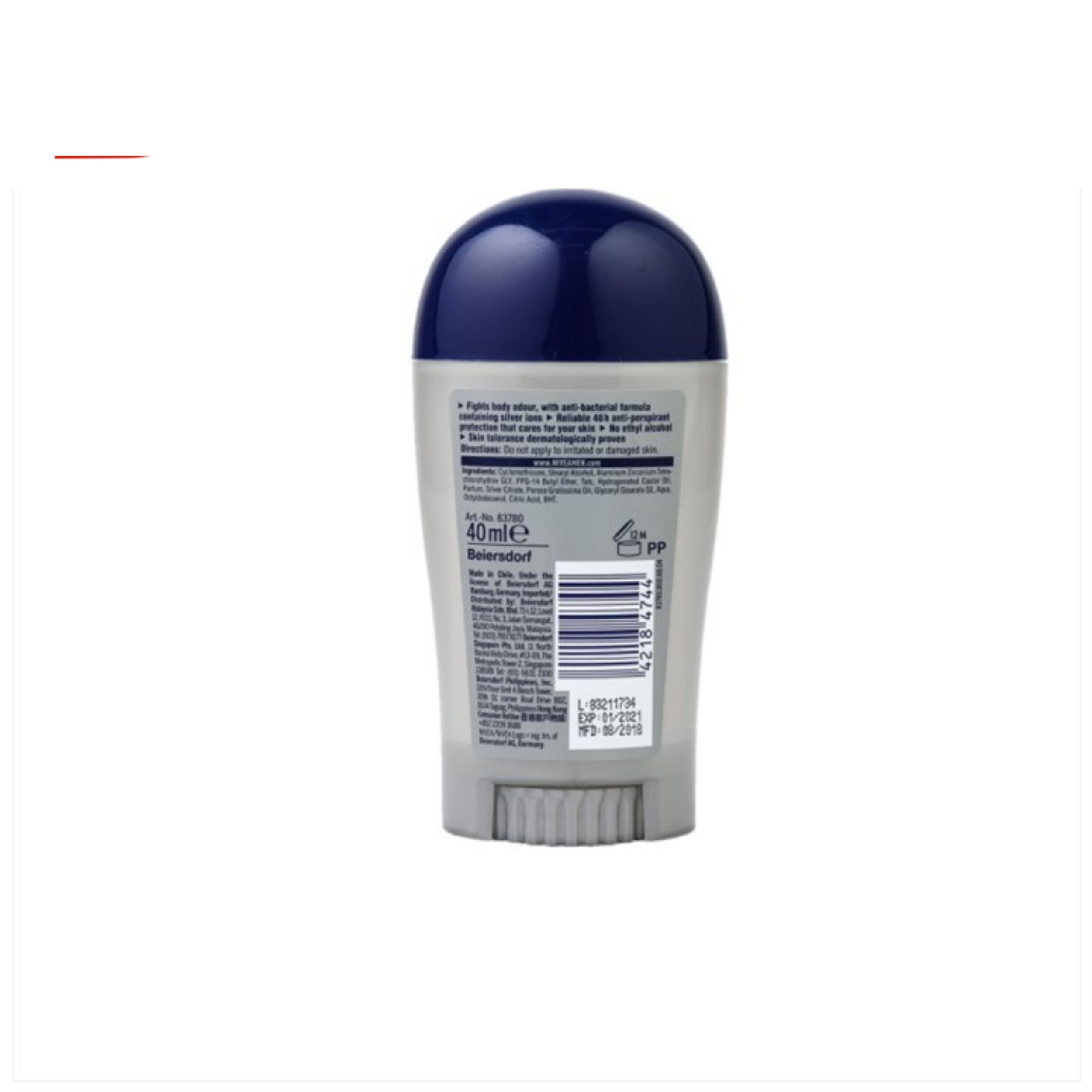 Men Deodorant Silver Protect Anti-Perspirant Stick 40ml