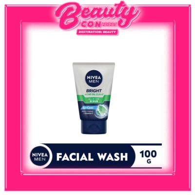 NIVEA NIVEA Men Brightening Acne Scrub 100g