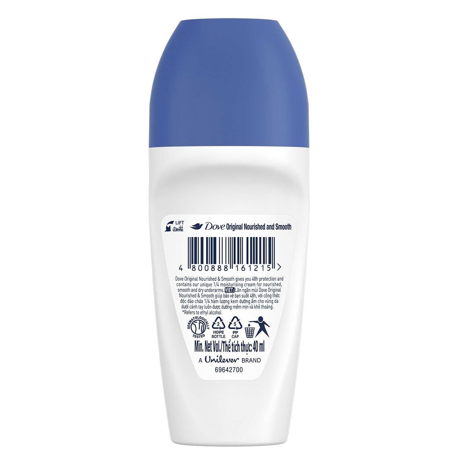 Dove Deodorant Roll-On Original 40ML