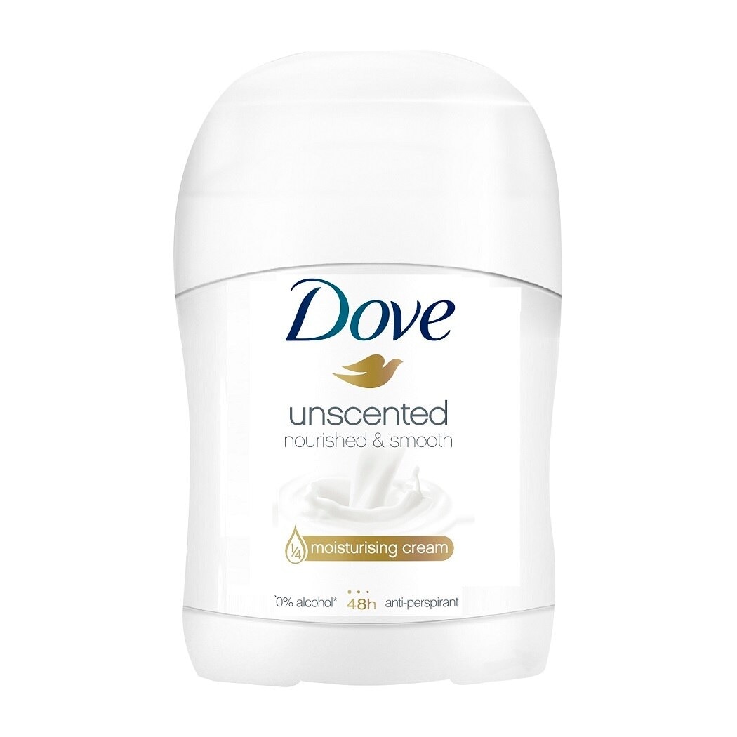 Dove Deodorant Stick Unscented Women 20g