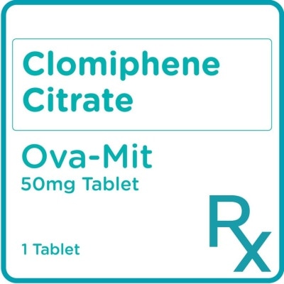 OVA MIT Clomiphene Citrate 50mg 1 Tablet [PRESCRIPTION REQUIRED]