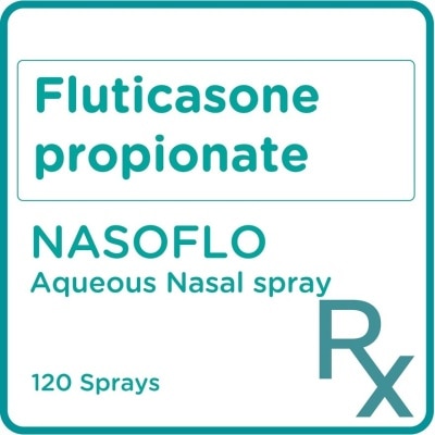 NASOFLO Fluticasone propionate Aqueous Nasal spray 120 Sprays [PRESCRIPTION REQUIRED]