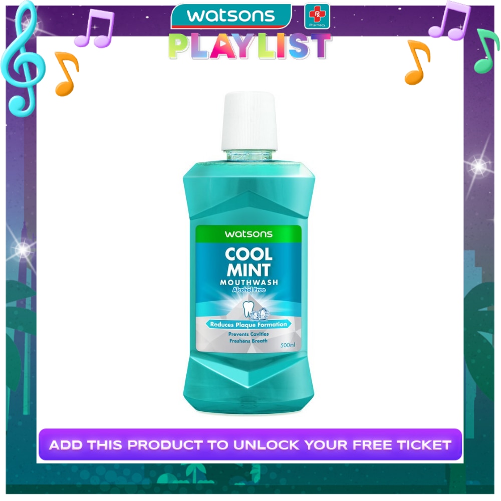 Cool Mint Mouthwash Alcohol Free 500ml