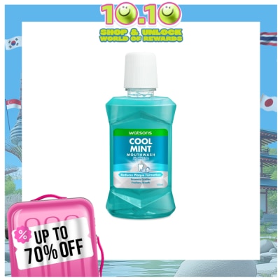 WATSONS Cool Mint Mouthwash 100ml