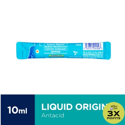 GAVISCON GAVISCON Original Peppermint Liquid Sachet 10ml