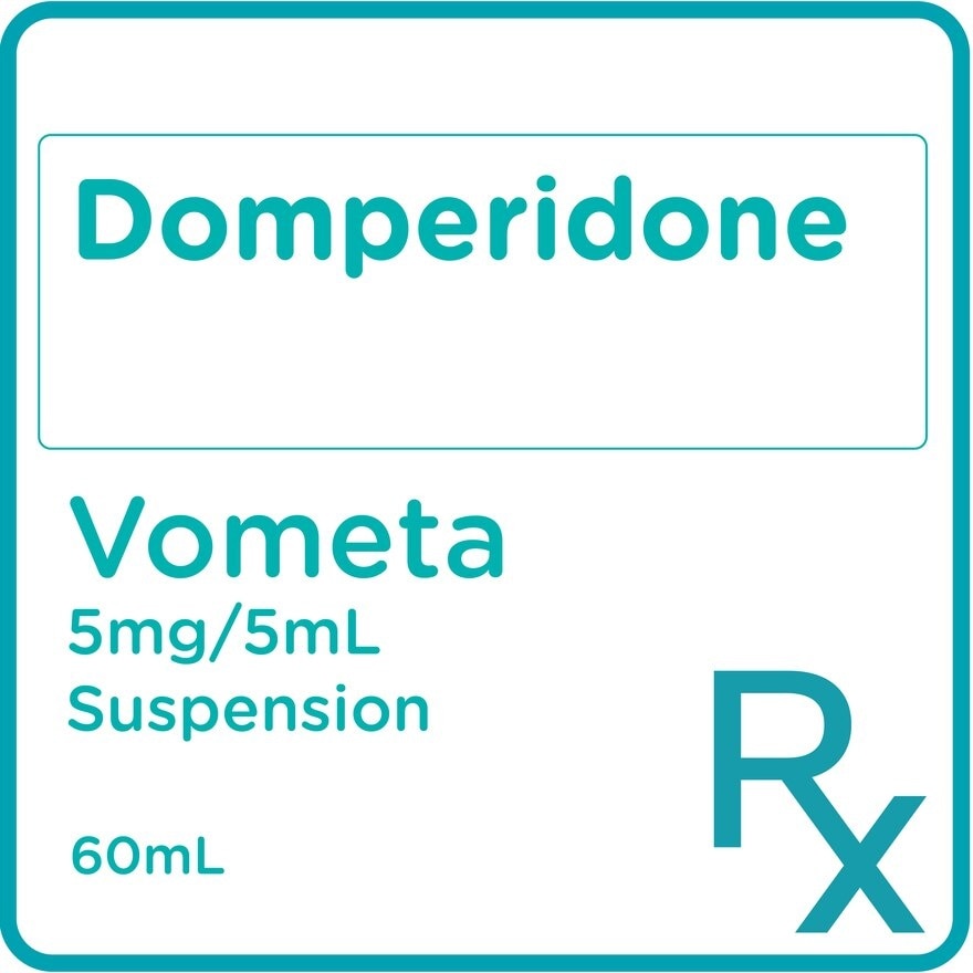 Domperidone 5mg/5mL Suspension 60mL [PRESCRIPTION REQUIRED]