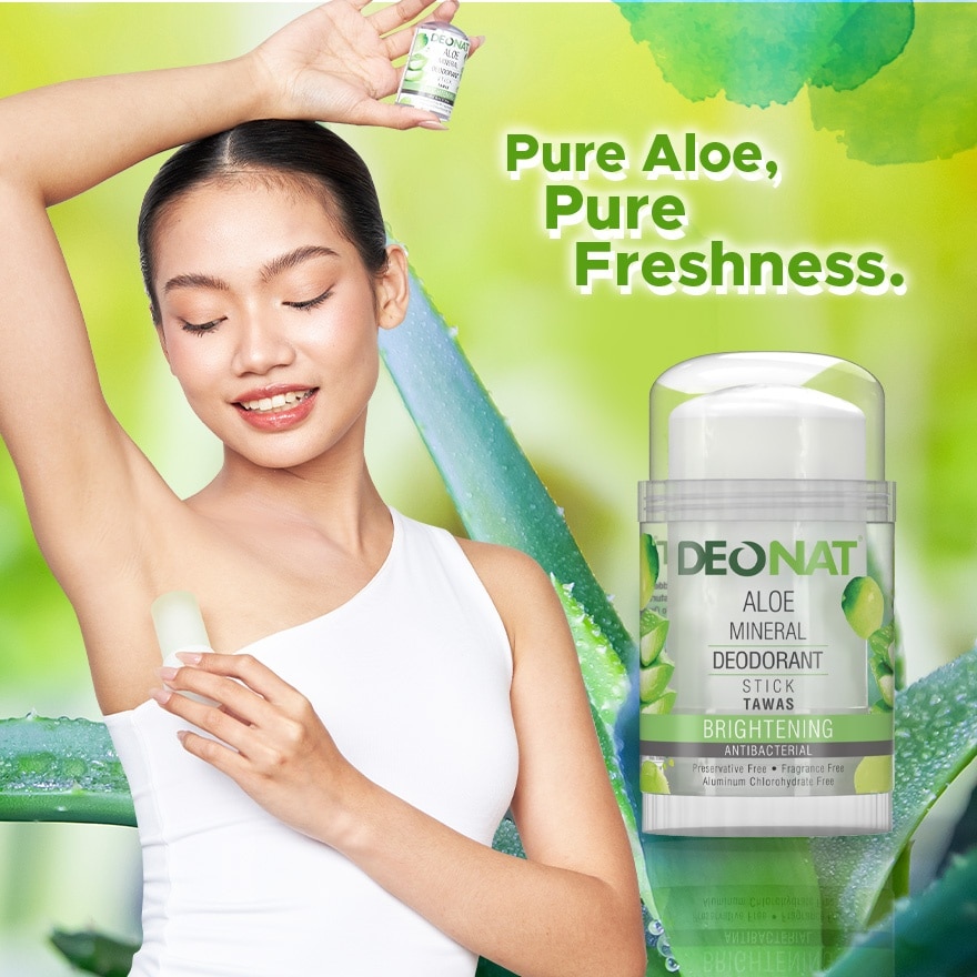 DEONAT Aloe Mineral Deodorant Stick Tawas 80g