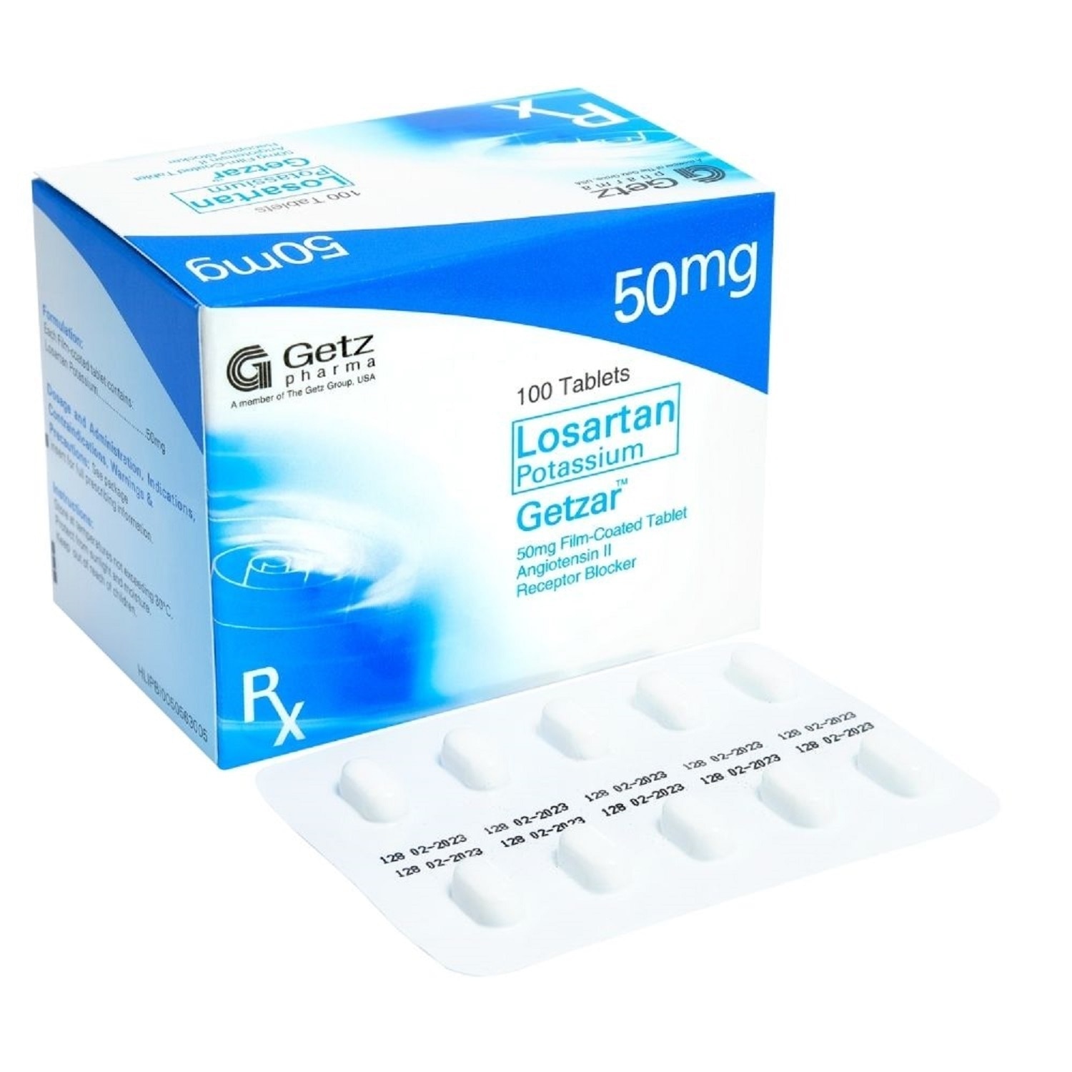 GETZAR Losartan Potassium 50mg Sold Per Piece [PRESCRIPTION REQUIRED]