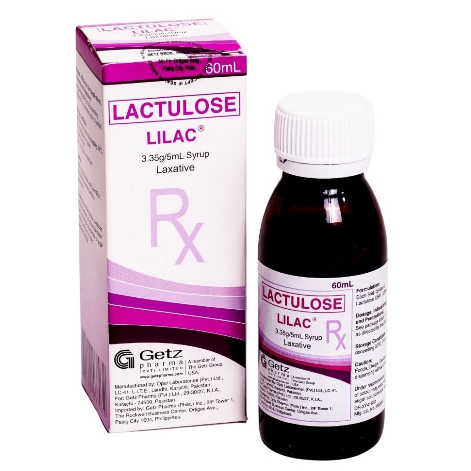 Lactulose 3.35g/5mL Syrup 60mL [PRESCRIPTION REQUIRED]