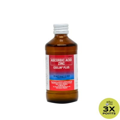 CEELIN Ascorbic Acid + Zinc Syrup 120ml