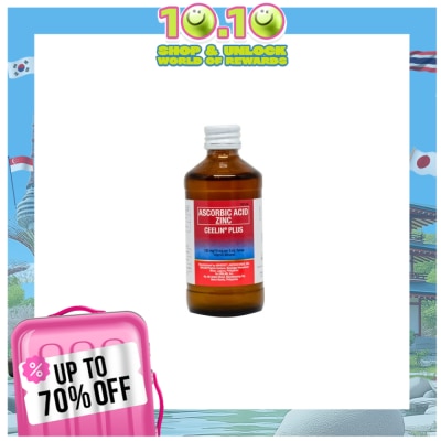 CEELIN Ascorbic Acid + Zinc Syrup 120ml