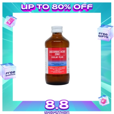 CEELIN Ascorbic Acid + Zinc Syrup 250ml