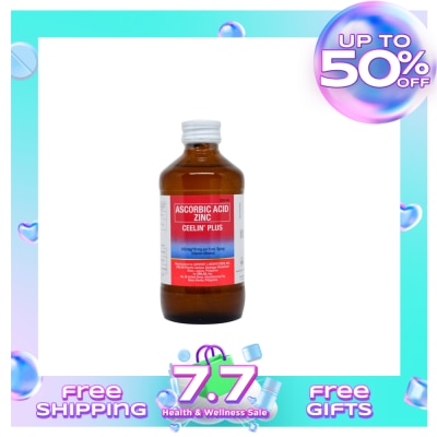 CEELIN Ascorbic Acid + Zinc Syrup 250ml