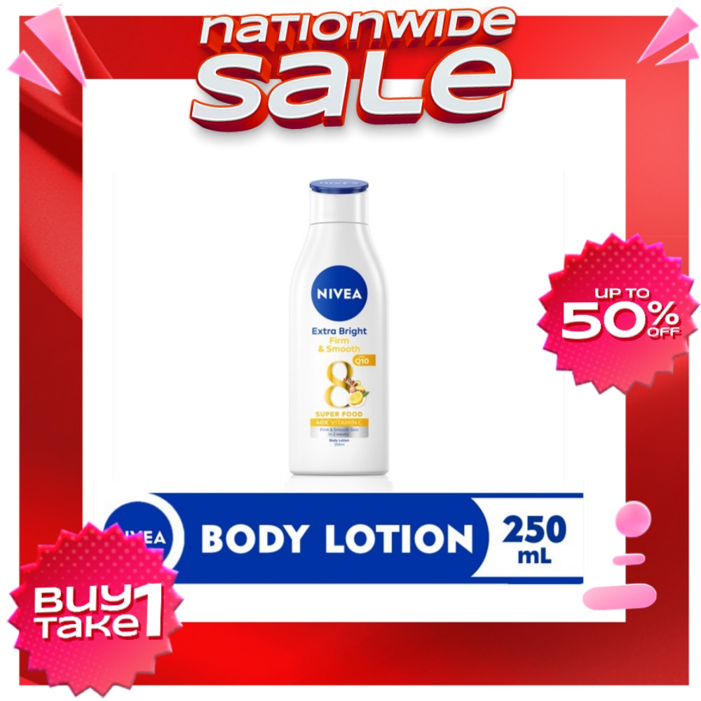 NIVEA Body Extra Bright Firm & Smooth Lotion 200ml