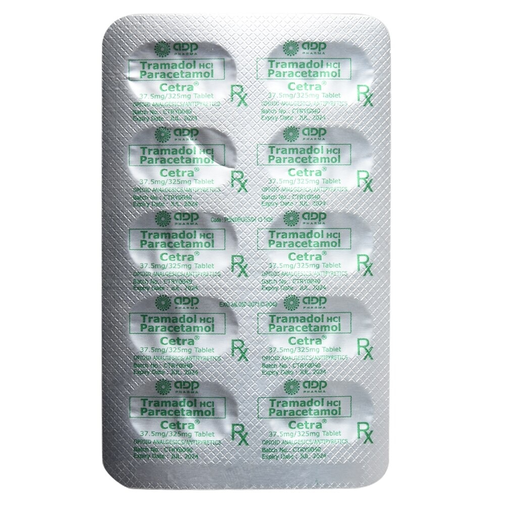 Tramadol 37.5mg Paracetamol Tablet 325mg 1 Film-coated Tablet [PRESCRIPTION REQUIRED]