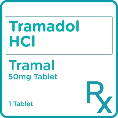 TRAMAL - Tramadol HCL 50mg 1 Tablet [PRESCRIPTION REQUIRED]