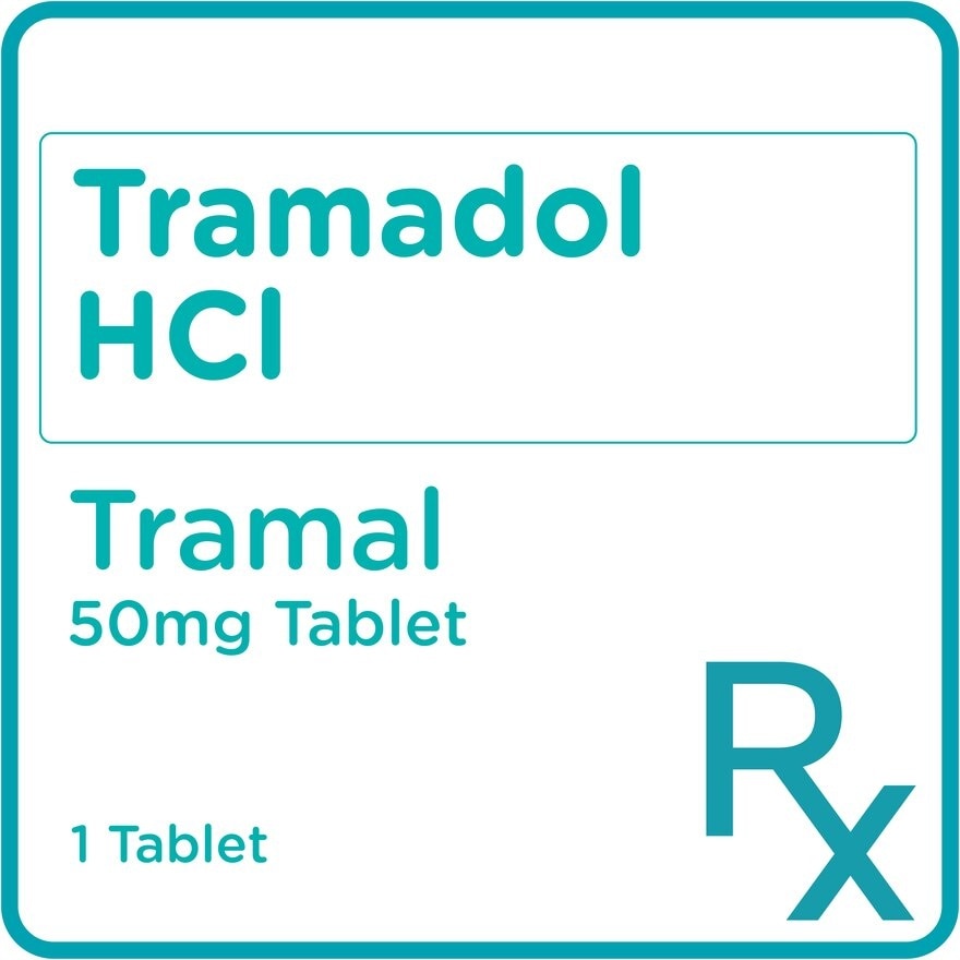 Tramadol HCL 50mg 1 Tablet [PRESCRIPTION REQUIRED]