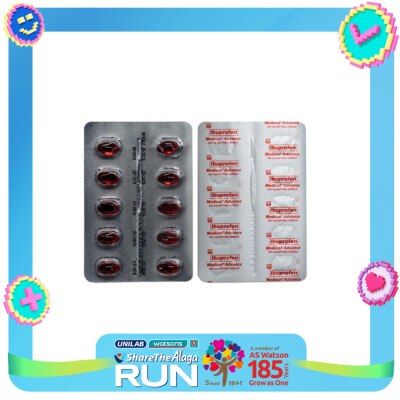 MEDICOL MEDICOL Ibuprofen Advance 200mg Softgel Capsule Sold Per Piece