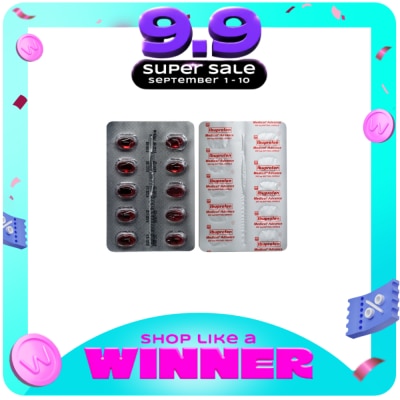 MEDICOL - MEDICOL Ibuprofen Advance 200mg Softgel Capsule Sold Per Piece image