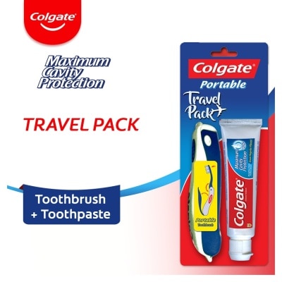 COLGATE Portable Toothbrush With Free Toothpaste 25g