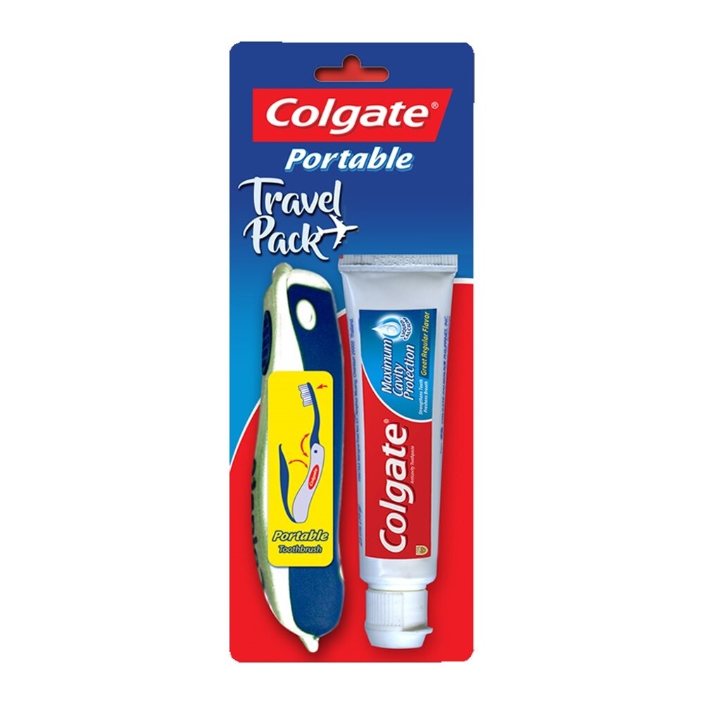 Portable Toothbrush With Free Toothpaste 25g