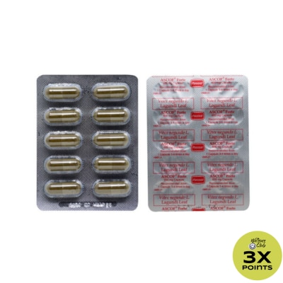 ASCOF Forte Lagundi for Adults 600 mg 1 Capsule