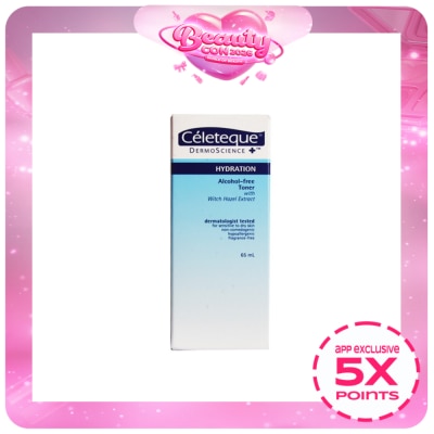CELETEQUE - Celeteque Dermo Science Hydration Toner Alcohol Free 65ml