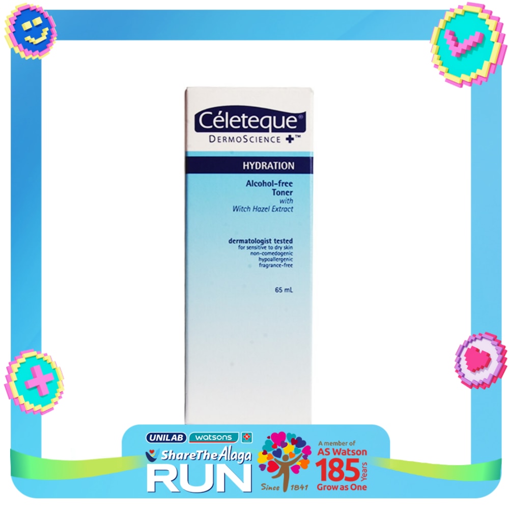 Celeteque Dermo Science Hydration Toner Alcohol Free 65ml