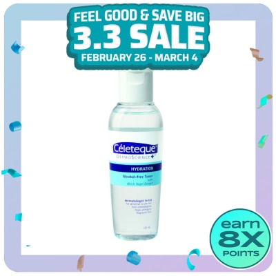 CELETEQUE Celeteque Dermo Science Hydration Toner Alcohol Free 125ml