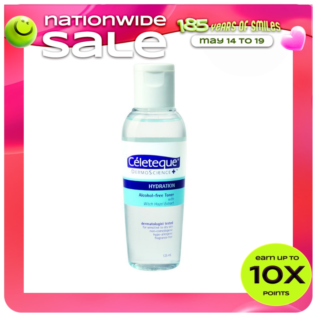 Celeteque Dermo Science Hydration Toner Alcohol Free 125ml