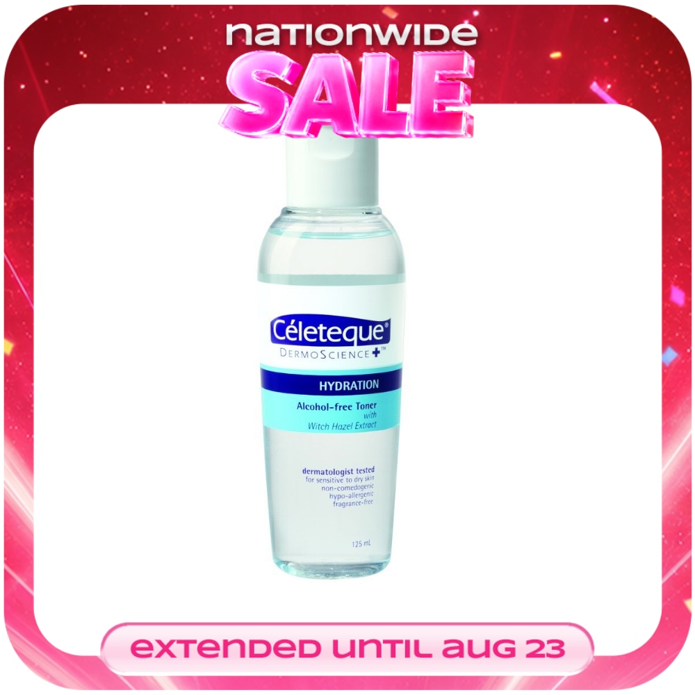 Celeteque Dermo Science Hydration Toner Alcohol Free 125ml image