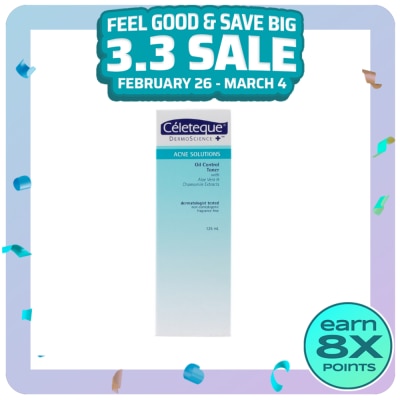 CELETEQUE Celeteque Dermo Science Acne Solution Oil Control Toner 125ml