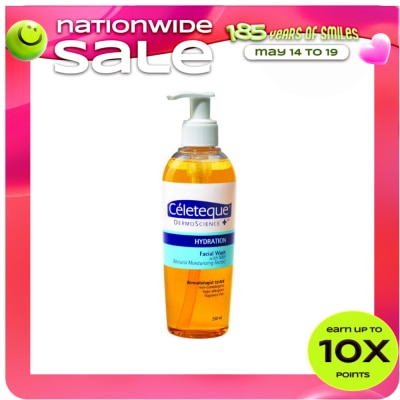 CELETEQUE - Celeteque Dermo Science Hydration Facial Wash 250ml