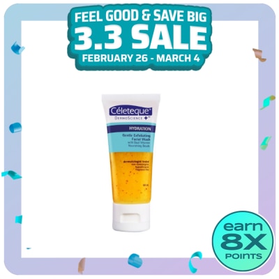 CELETEQUE Celeteque Hydration Gentle Exfoliating Facial Wash 60ml