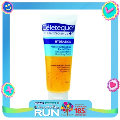 CELETEQUE Celeteque Dermo Science Hydration Gentle Exfoliating Facial Wash 100ml