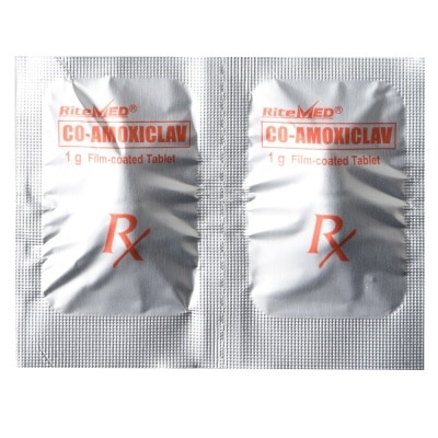 RITEMED Amoxicillin + Clavulanic acid 1g 1 Tablet [PRESCRIPTION REQUIRED]