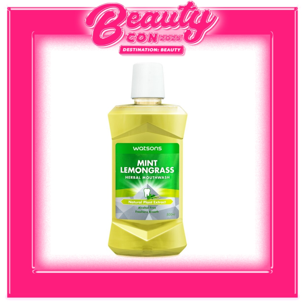 Mint Lemongrass Herbal Mouthwash 500ml