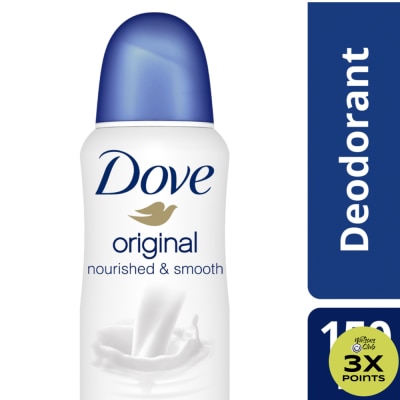 DOVE Dove Deodorant Spray Original Nourished And Smooth 150ml