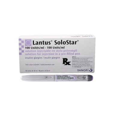 LANTUS Insulin Glargine 100 Units/ml [PRESCRIPTION REQUIRED] Available In Click & Collect Express Only