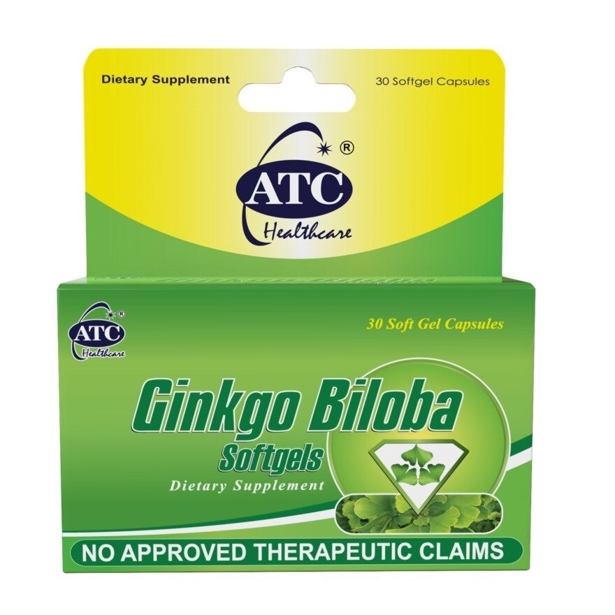 Ginkgo Biloba SoftgelCapsule 400mg 30 pieces per box