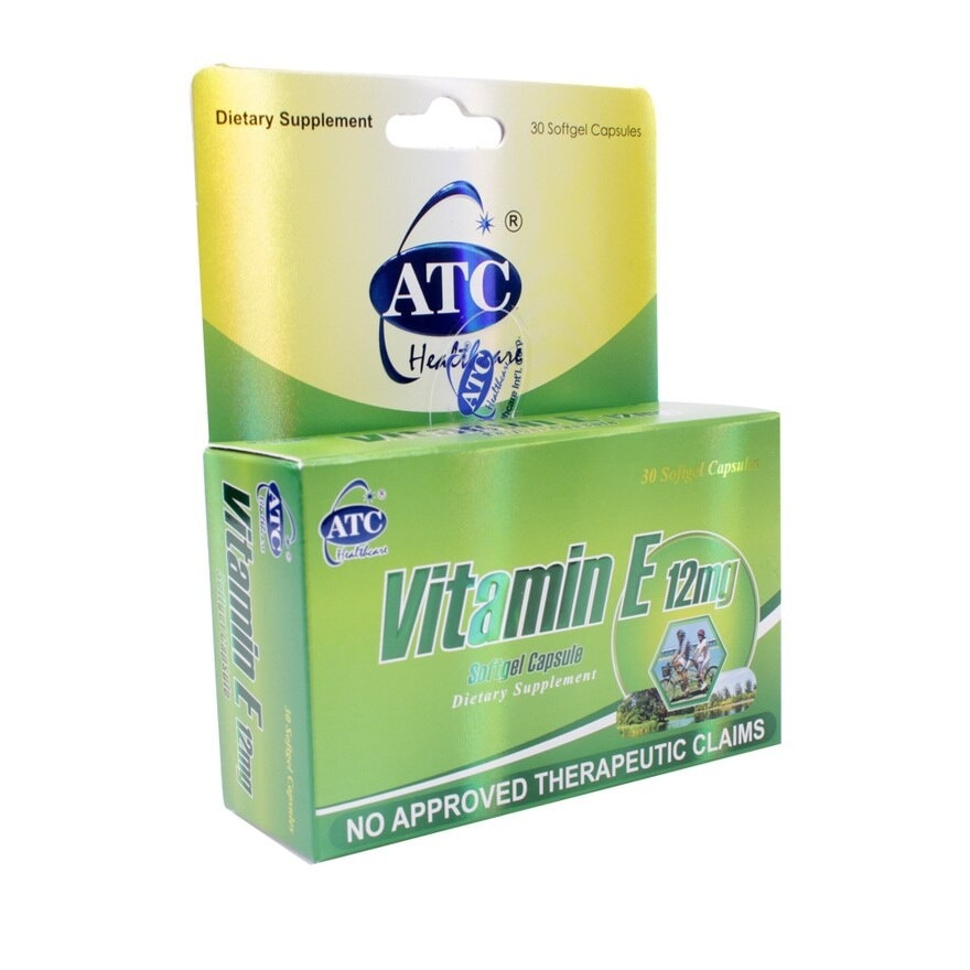 Vitamin E 500 mg Softgel 30 Capsules