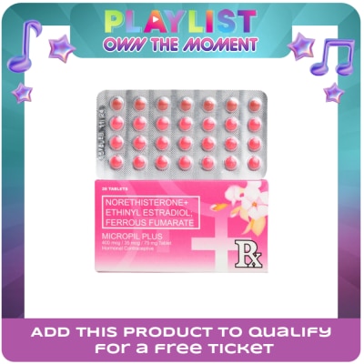 MICROPIL - Norethisterone + Ethinyl Estradiol + Ferrous Fumarate 1 Pack [Prescription Required]