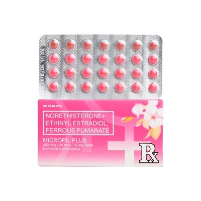 MICROPIL Norethisterone + Ethinyl Estradiol + Ferrous Fumarate 1 Pack [Prescription Required]