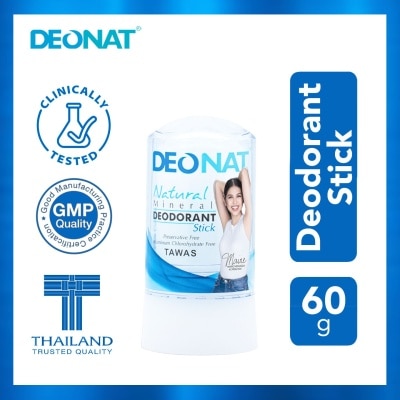 DEO NAT Natural Mineral Deodorant Stick 60g