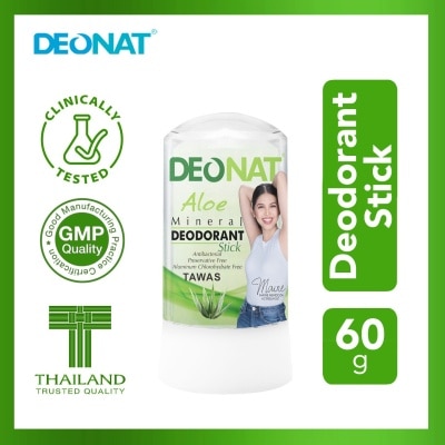 DEO NAT Aloe Mineral Deodorant Stick 60g