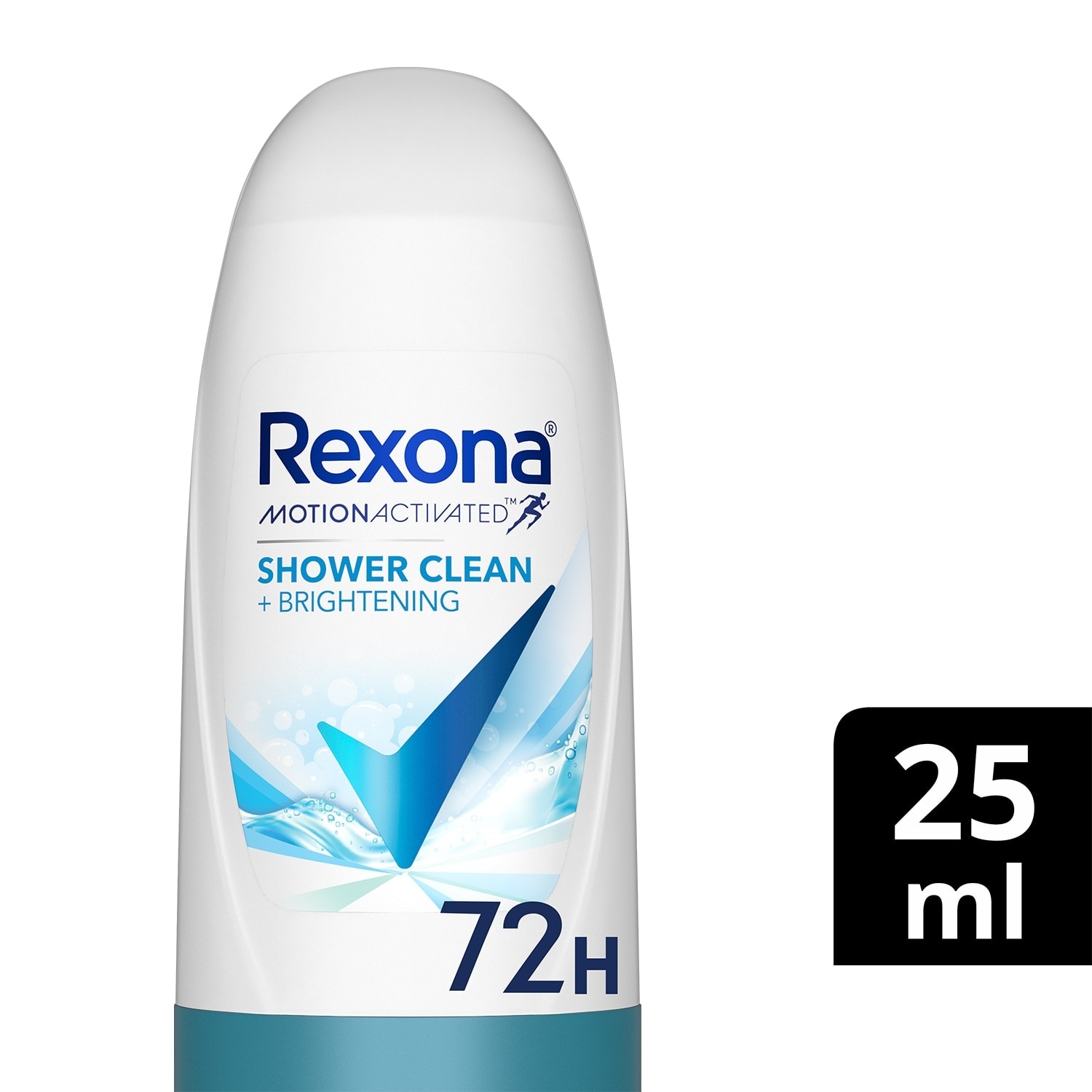 REXONA SHOWER CLEAN Deodorant For Women Roll On 45ml X 4 PCS