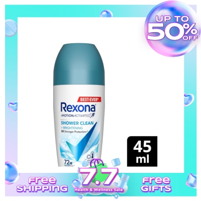 REXONA REXONA Roll On Shower Clean 45ml